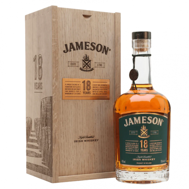 Jameson Irish Whiskey 18YO 46% 0.7L