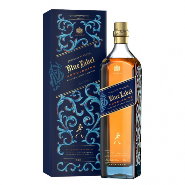 Johnnie Walker Blue Label Xordinaire Blended Scotch Whisky 40% 1L