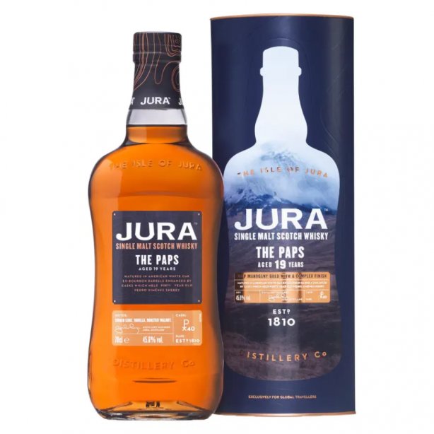 Jura The Paps 19YO Single Malt 45.6% 0.7L GB