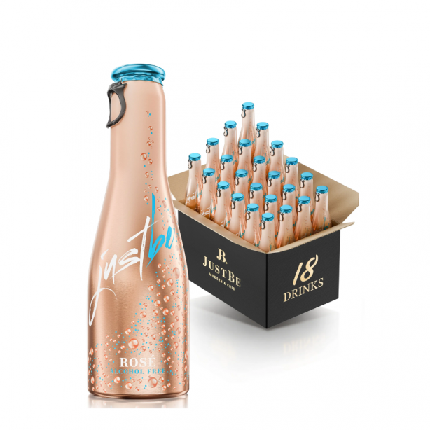 Just Be BeRosé Alcohol-free 24 x 0.2L