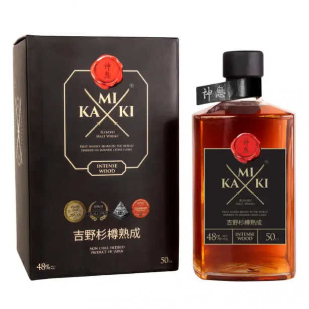 Kamiki Intense, Dark Wood Extra Aged 48% 0.5L GB