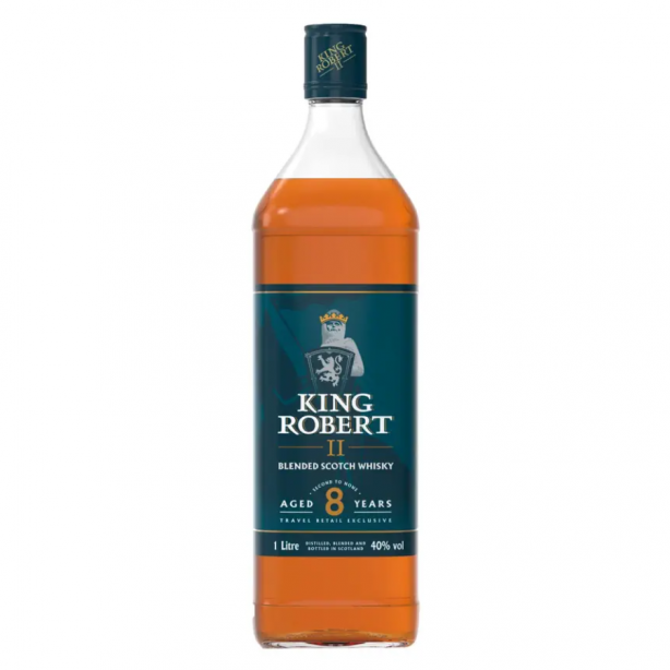 King Robert II 8YO Blended Scotch Whisky 40% 1L