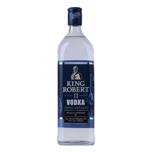 King Robert II Vodka 43% 1L