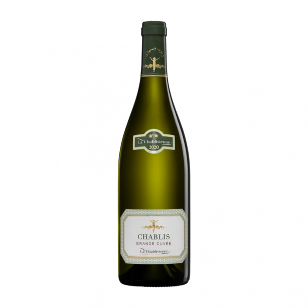 La Chablisienne Chablis Grande Cuvee AOC Dry White 12.5% 0.75L