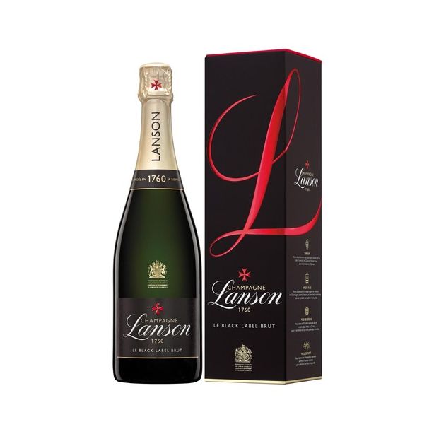 Lanson, Black Label, brut, white 12.5%, 0.75L GB