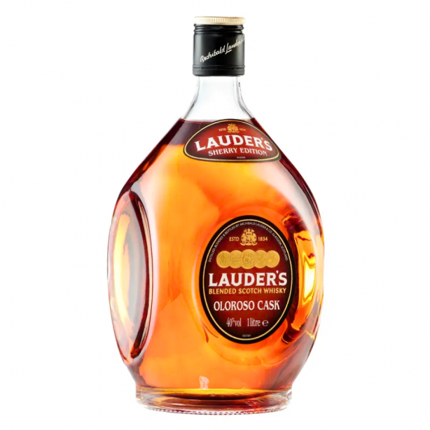 Lauder's Sherry Edition Oloroso Cask Blended Scotch Whisky 40% 1L