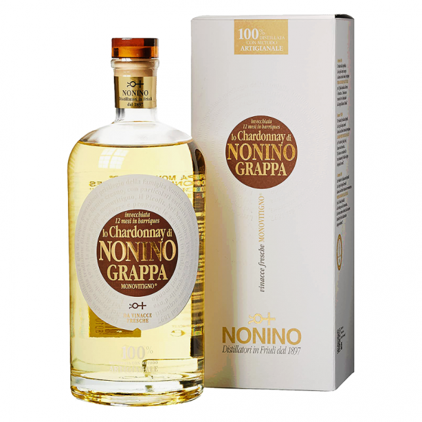 Lo Chardonnay di Nonino Grappa in Barriques 41% 0.7L GB