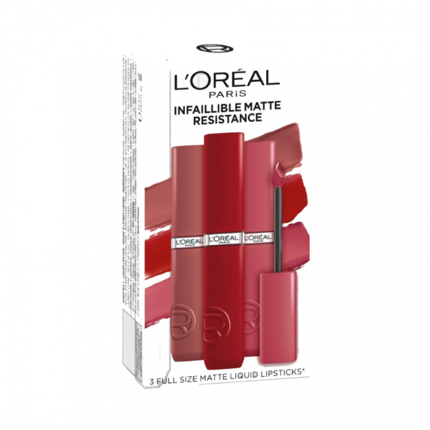 L'Oréal Paris Infaillible Matte Resistance Lipstick Set
