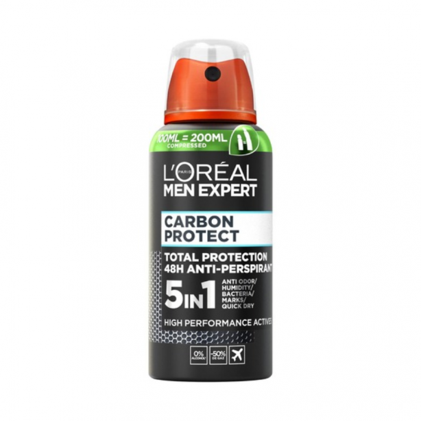 L'Oréal Paris Men Expert Carbon Protect 48h Anti-Perspirant Spray 100 ml