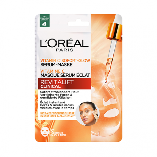 L'Oréal Paris Revitalift Clinical Vitamin C Brightening Serum Sheet Mask