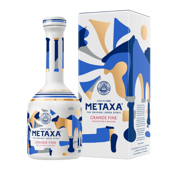 Metaxa Grande Fine Brandy 40% 0.7L gift pack
