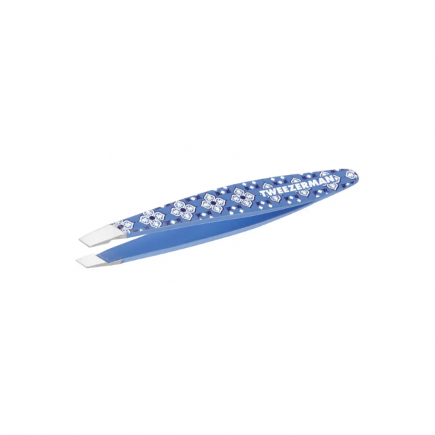 Tweezerman Studio Collection Mini Slant Tweezer Lisbon Sea