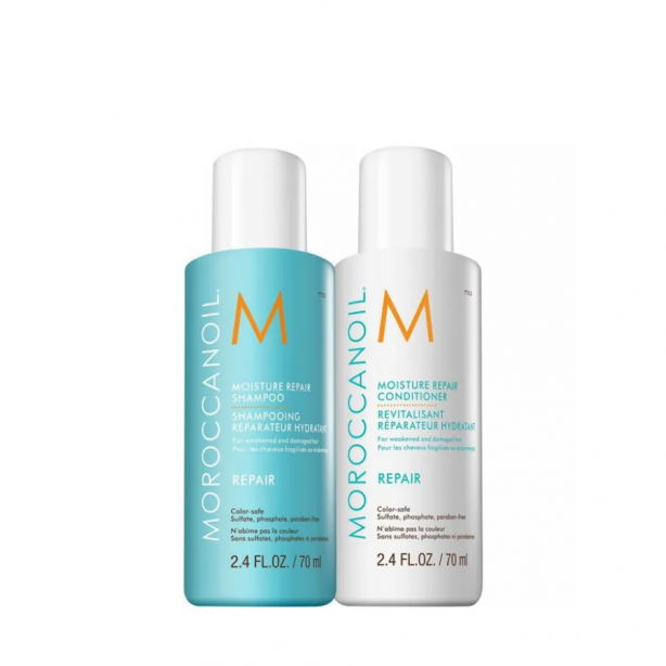 Moroccanoil Repair Shampoo & Conditioner Duo Mini Travel Set