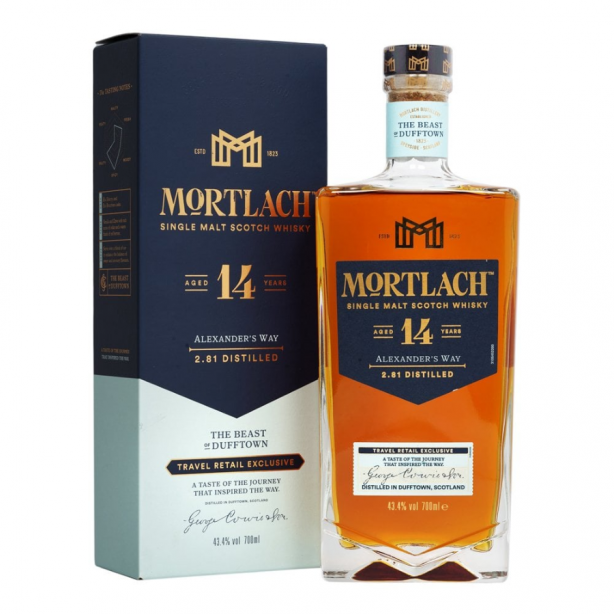 Mortlach 14YO Alexander's Way Speyside Single Malt 43.4% 0.7L GB
