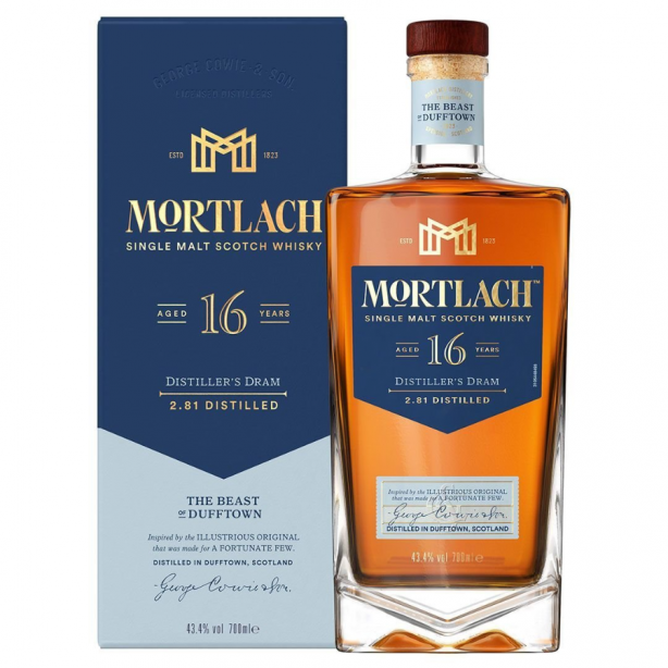Mortlach 16YO Distiller's Dram Speyside Single Malt 43.4% 0.7L GB