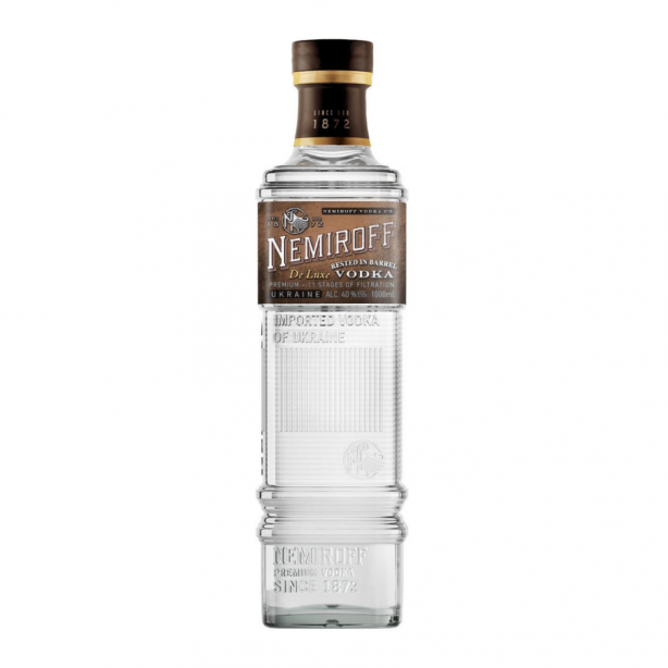 Nemiroff De Luxe Rested in Barrel Vodka 40% 1L