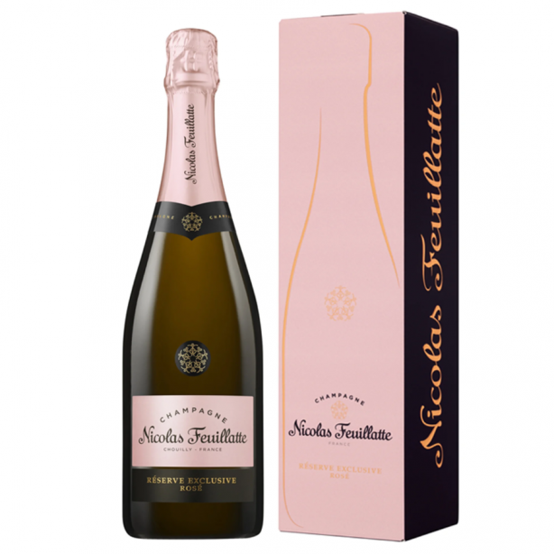 Nicolas Feuillatte Réserve Exclusive Brut Rosé 12% 0.75L GB