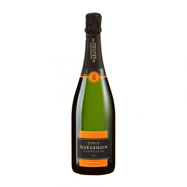 Nicolas Gueusquin Premier Cru Brut White Champagne AOC 12% 0.75L GB