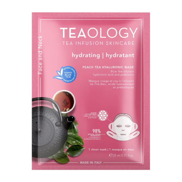 Teaology Peach Tea Hyaluronic Mask 21ml
