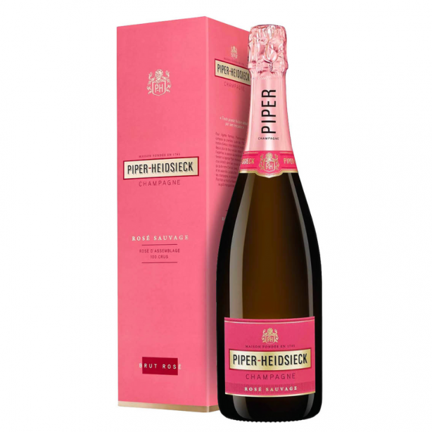 Piper-Heidsieck Rosé Sauvage Brut Champagne AOC 12% 0.75L GB