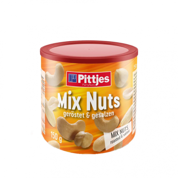 Pittjes Mix Nuts Tin 150g