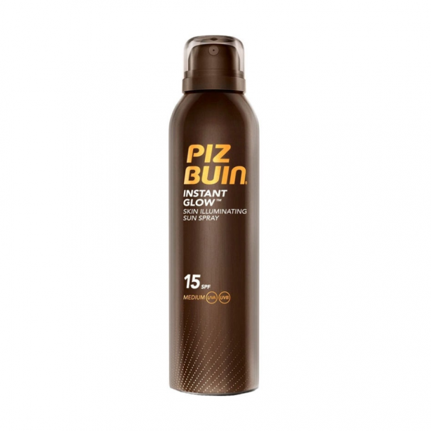 Piz Buin Instant Glow Skin Illuminating Sun Spray SPF 15 150 ml