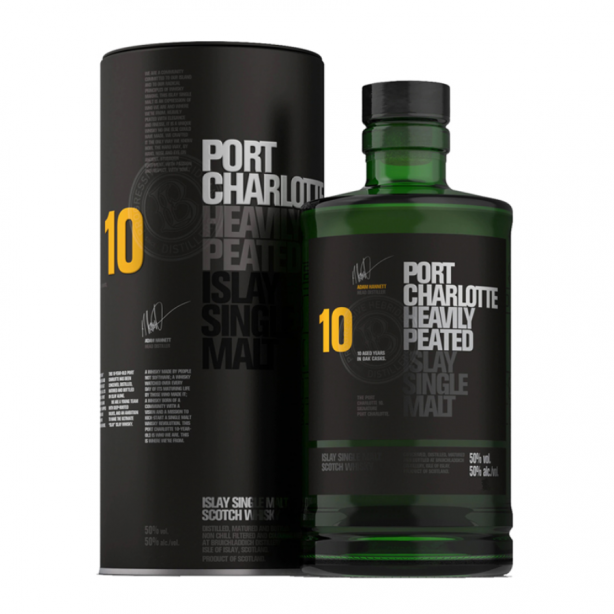Port Charlotte 10YO Islay Single Malt 50% 1L