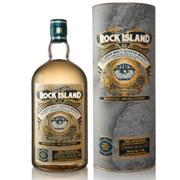 Douglas Laing Rock Island Blended Malt Sotch Whisky 48% 1L Tube