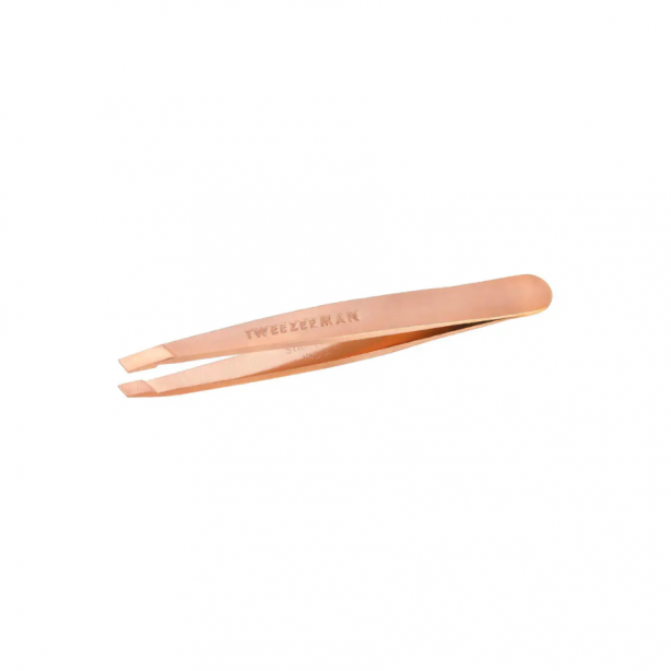 Tweezerman Studio Collection Rose Gold Mini Slant Tweezer