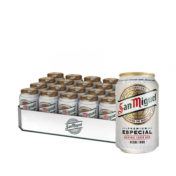 San Miguel Especial 5.4% Cans 24 x 0.33L