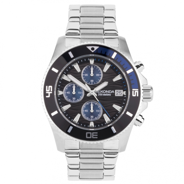 Sekonda Pacific Wave Chronograph Men's Watch 30116