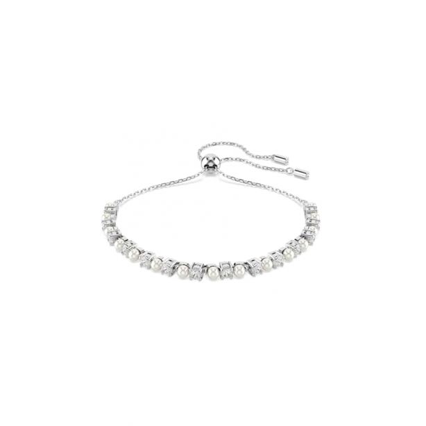 Swarovski Matrix Tennis Bracelet with Crystal Pearls 5701605