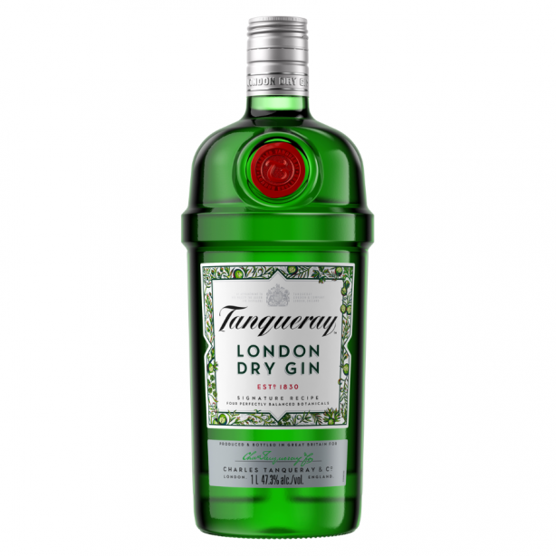 Tanqueray London Dry Gin 47.3% 1L