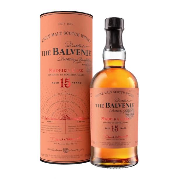 The Balvenie 15YO Madeira Cask Speyside Single Malt 43% 0.7L GB