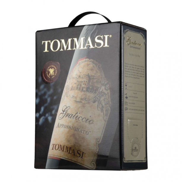 Tommasi Graticcio Appassionato Vino Rosso Dry Red 12.5% 3L BIB