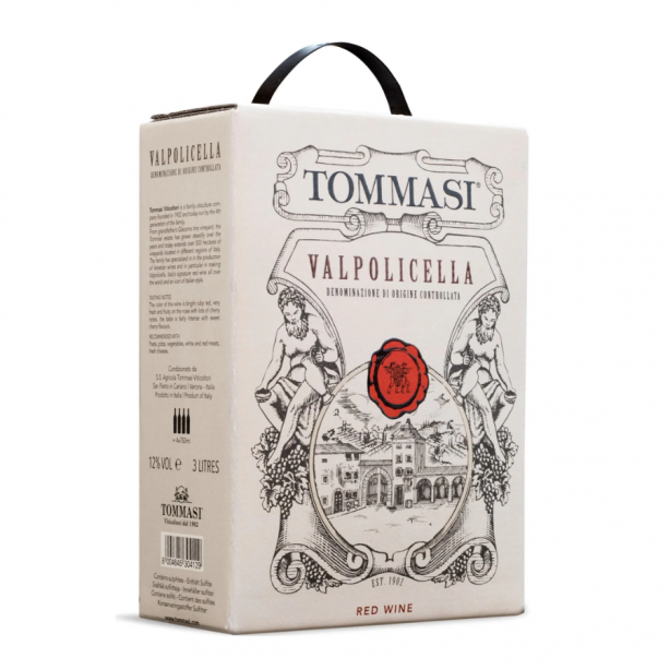 Tommasi Valpolicella DOC Dry Red 12% 3L BiB