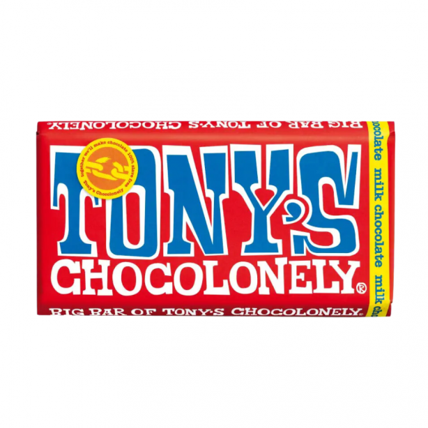 Tony's Chocolonely Milk Chocolate 32% 20g