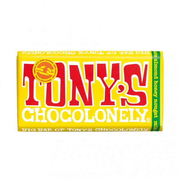 Tony's Chocolonely Milk Chocolate with Nougat 32% 240g