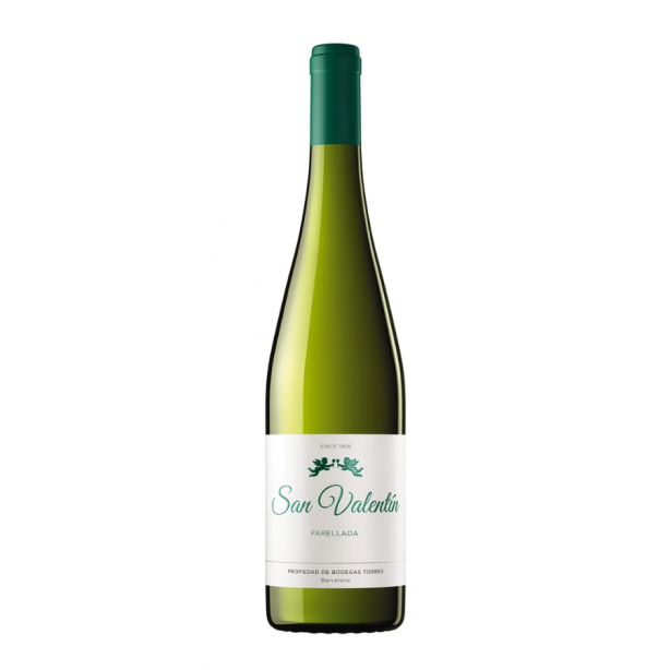 Torres San Valentin Parellada DO Semi-dry White 11% 0.75L