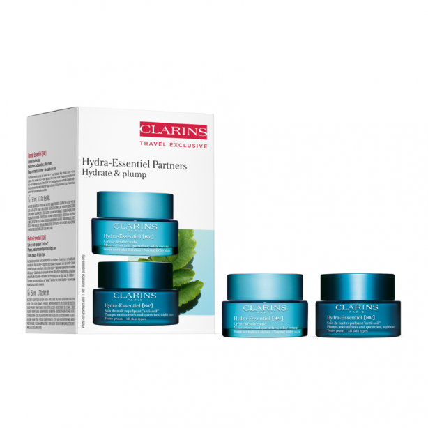 Clarins Hydra-Essentiel [HA²] Face Care Travel Set