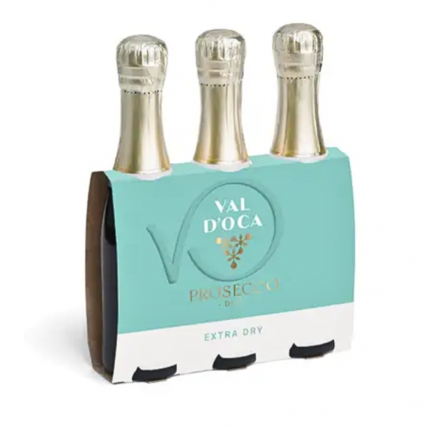 Val D'Oca Prosecco Treviso DOC Extra Dry White 11% 3x0.2L