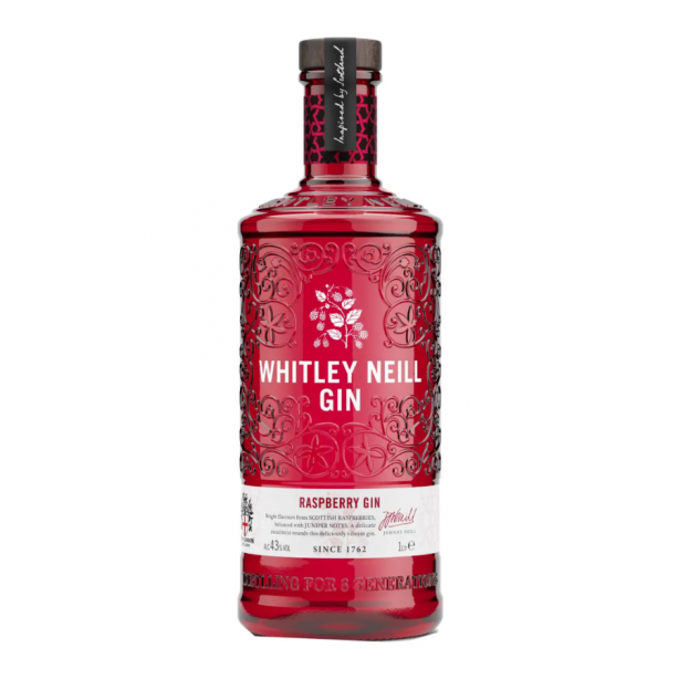 Whitley Neill Raspberry Gin 43% 1L