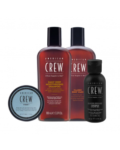 American Crew Mixed Lines Men's Care Set