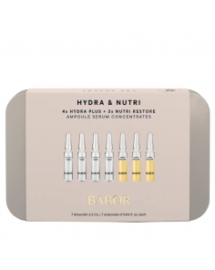 Babor Ampoule Serum Concentrates Hydra & Nutri Travel Set
