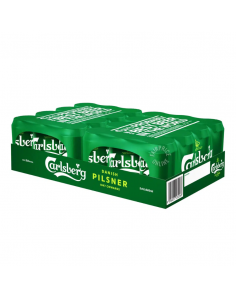 Carlsberg Green Label 5% Cans 24 x 0.33L