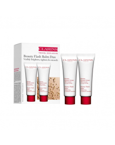 Clarins Beauty Flash Balm Face Care Duo Travel Set