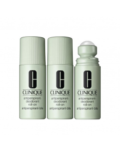 Clinique Antiperspirant Deodorant Roll-On Trio Travel Set