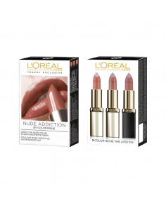 L'Oréal Paris Color Riche Nude Addiction Lipstick Set