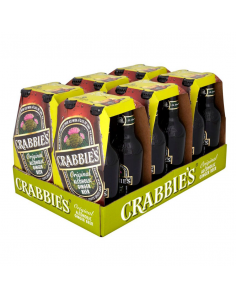Crabbie's Original Ginger Beer 4% Bottles 12 x 0.5L
