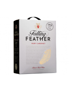 Falling Feather Ruby Cabernet California Semi-dry Red 12% 3L